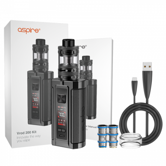 Aspire VROD 200W Kit- E-Zigarette Aspire VROD 200W Kit- E-Zigarette
