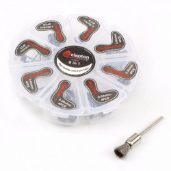 Clapton Wire 8 in 1 Vorgefertigte Atomizer Coils (33 Stück)