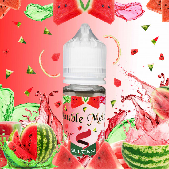 DOUBLE MELONE E-LIQUID - SULTAN - 10ML DOUBLE MELONE E-LIQUID - SULTAN - 10ML