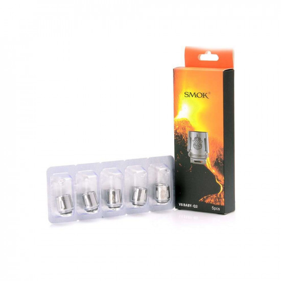 SMOK V8 Baby-Q2 Coil 0.6 ohm - (5 Stück) SMOK V8 Baby-Q2 Coil 0.6 ohm - (5 Stück)