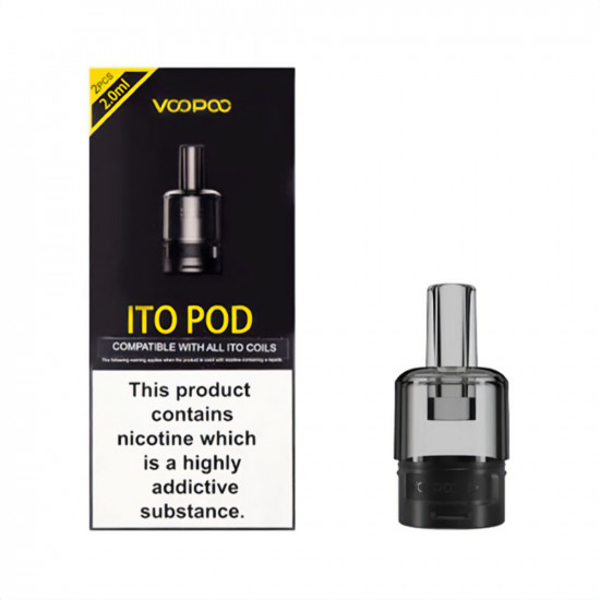 Voopoo ITO Pod Tank Verdampfer - Ohne Coil - (2 Stück) Voopoo ITO Pod Tank Verdampfer - Ohne Coil - (2 Stück)