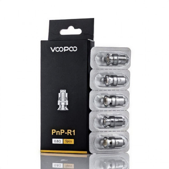 Voopoo PnP-R1 Coil 0.8 Ohm - (5 Stück) Voopoo PnP-R1 Coil 0.8 Ohm - (5 Stück)