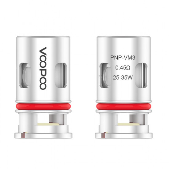 Voopoo PnP-VM3 Coil Verdampferkopf - 0.45 ohm - (5 Stück) Voopoo PnP-VM3 Coil Verdampferkopf - 0.45 ohm - (5 Stück)