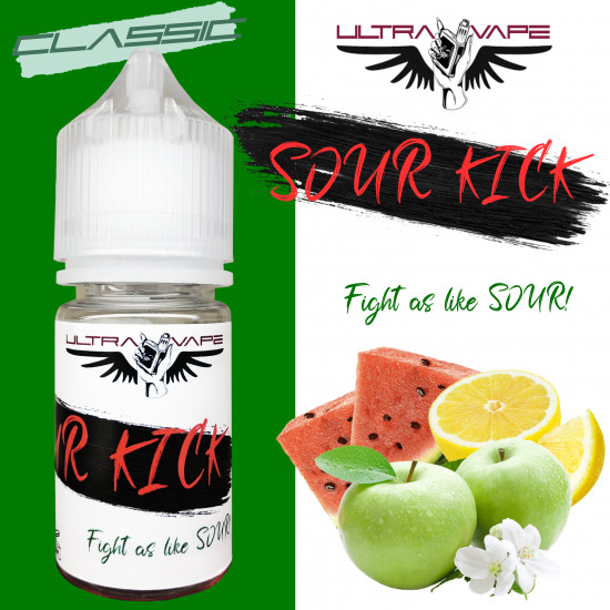 SOUR KICK E-LIQUID - ULTRAVAPE - 10ML SOUR KICK E-LIQUID - ULTRAVAPE - 10ML